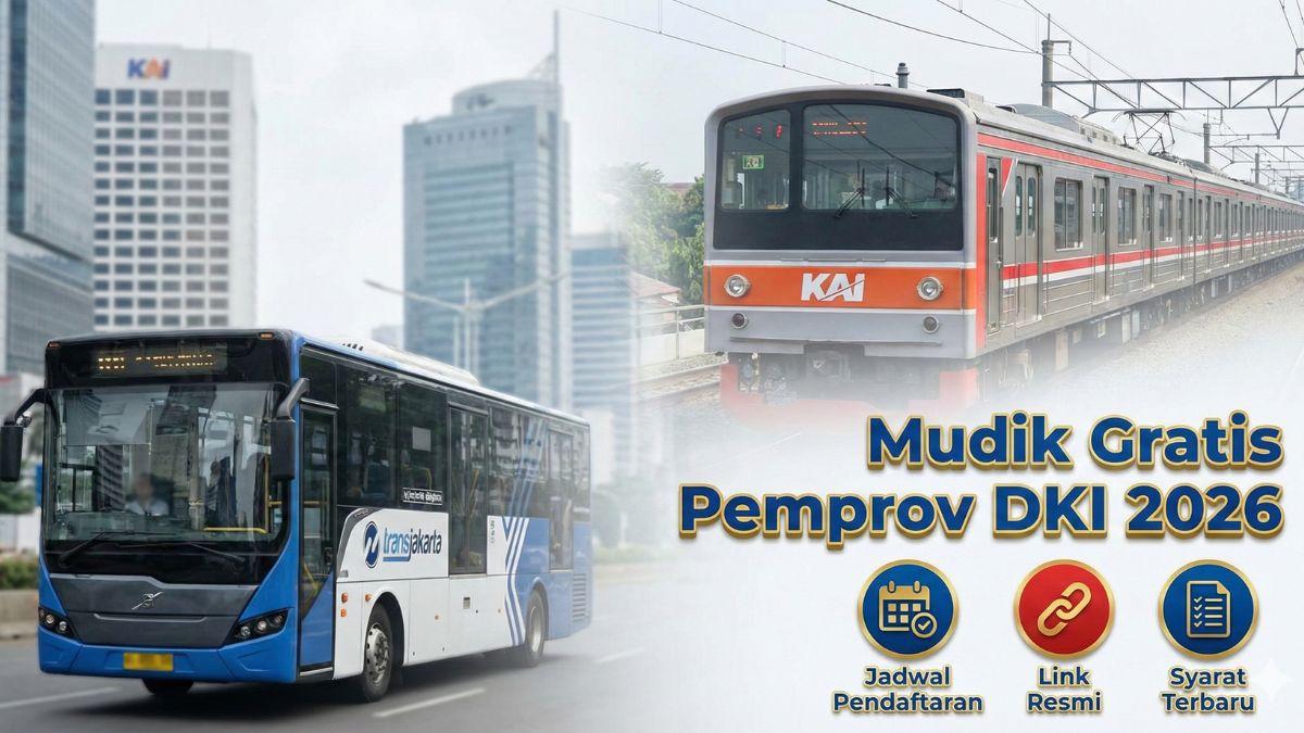 Cara Daftar Mudik Gratis Pemprov DKI 2026: Link, Syarat & Jadwal
