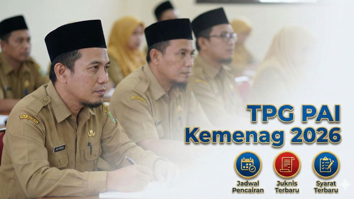 Jadwal Pencairan TPG PAI Kemenag 2026 dan Juknis Terbaru: Cek Rekening Sekarang