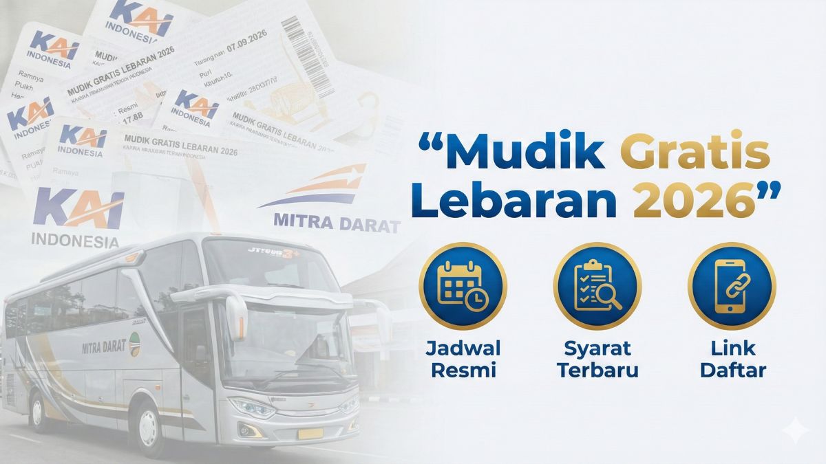 Link Mudik Gratis Lebaran 2026 Resmi Rilis: Cek Kuota BUMN dan Kemenhub!